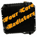 Extreme Duty 4 Core Radiator for Land Cruiser FJ40 FJ45-4859