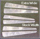 Aluminum Running Boards (pair) Extra Wide - Diamondplate-0