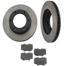 Front Disc Brake Rotors & Pads Toyota Land Cruiser FJ80 91-92-0