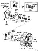 Front Brake Disc Rotor for Toyota Land Cruiser FJ40 FJ55 76-80