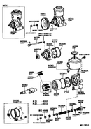 Power Steering Pump for Toyota Land Cruiser FJ40 FJ60 79-87