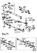 Right Hand Tie Rod End for Toyota Land Cruiser FJ60 FJ62 81-90