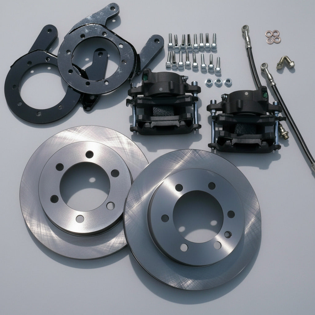 Front Disc Brake Conversion Kit for Toyota Land Cruiser 75+ NonUSA