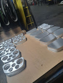 Billet Gauge Cluster Dash Panels Land Cruiser FJ40 Speedometer Tach Oil