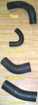 Radiator Hose Kit for Toyota Land Cruiser FJ40 e-80 Top Bottom Bypass-0