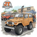 Weber Carb Kit Land Cruiser FJ40 FJ45 FJ55 32/36 Cable 68-73 K743