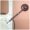 Pair Windshield Hinge Off Road Side Mirrors for Toyota Land Cruiser FJ40 FJ45