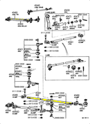 NEW Steering Tie Rod for Toyota land Cruiser FJ40 FJ45 FJ55 64-84-21560
