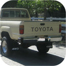 Toyota Pickup Truck Tailgate Letters Sticker Silver Pickup Gray Vinyl Decal-18419