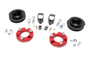 2 Inch X-REAS Red Spacers Lift Kit for Toyota 4Runner 2WD/4WD (2010-2024)