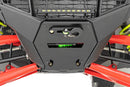 LED Light Winch Mount Front 10" Black Slimline for Polaris RZR Pro R