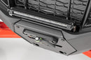 LED Light Winch Mount Front 10" Black Slimline for Polaris RZR Pro R