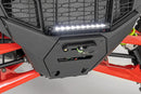 LED Light Winch Mount Front 10" Black Slimline for Polaris RZR Pro R