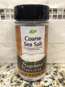 4 JARS Supreme Tradition Coarse Sea Salt 16 oz fish beef chicken fries