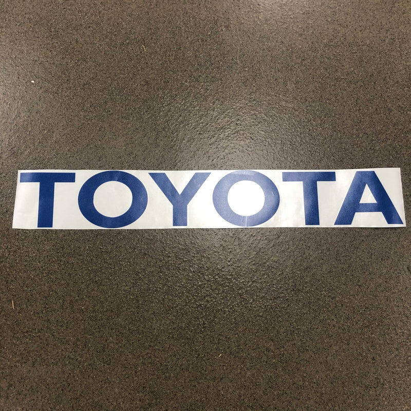 Toyota Pickup Truck Tailgate Letters Sticker RED Pickup Bed Vinyl Decal