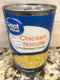 8 CANS Great Value Condensed Chicken Noodle Soup 10.5 oz Can