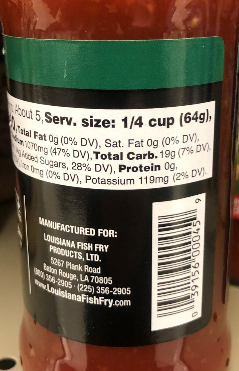 THREE BOTTLES Louisiana Fish Fry Cocktail Sauce 10.5 Oz shrimp seafood crab