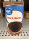 6 CANS Great Value Black Beans 15.5 oz Can Vegetable Frijoles Negros