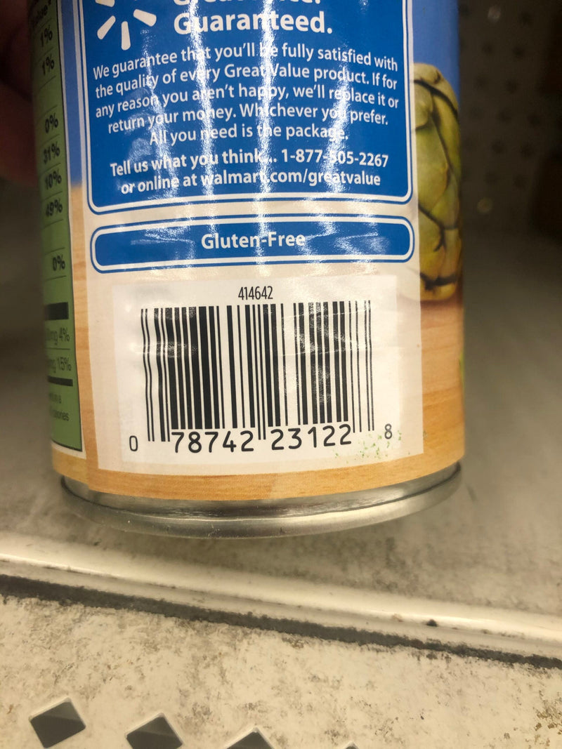 6 CANS Great Value Quartered Artichoke Hearts 13.75 oz Can pizza salad