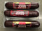 THREE Bridgford Summer Sausage 16 Oz charcuterie board meat beef pork