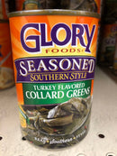 6 CANS Glory Seasoned Southern Style Smoked Turkey Flavored Collard Greens