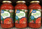 3 JARS Great Value Tomato Basil Garlic Spaghetti Pasta Sauce 3 ct 24 oz Jar