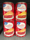 4 CANS Great Value Strawberry Pie Filling & Topping 21 oz Crust Shortcake