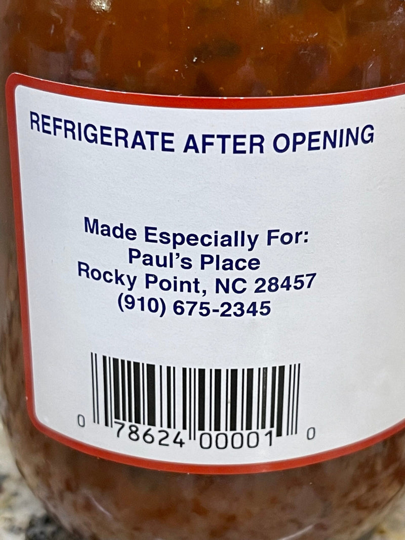 2 JARS Paul's Place Special Relish 16 oz Hot Dog Hamburger Sauce Wiener