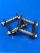 Pair Stock Greaseable Shackles for Toyota Land Cruiser e-80 FJ40