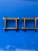 Pair Anti Inversion Greaseable Shackles for Toyota Land Cruiser 81-90 FJ40 FJ60