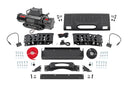 FXS Hidden Winch Mount White SAE PRO1200S for Toyota Land Cruiser (2024-2026)