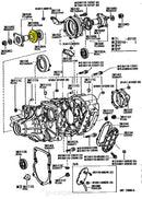 36104B - DEFLECTOR, DUST; DEFLECTOR, DUST (FOR TRANSFER OUTPUT SHAFT). FR; FR DRIVE