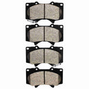 Front Brake Pad Set for Lexus GX460 / Lexus GX470 / Toyota 4Runner / Toyota FJ Cruiser / Mitsubishi Montero / Toyota Hilux / Toyota Land Cruiser / Toyota Sequoia / Toyota Tacoma / Toyota Tundra – 4000-0976-00