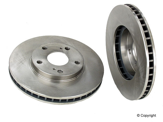 Front Disc Brake Rotors Toyota Camry Solara Sienna pair-0