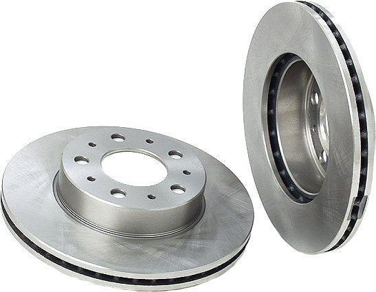 2 Front Disc Brake Rotors Volvo for 740 760 Split Type-0