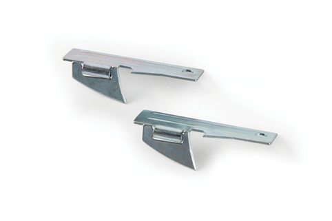 Pair of Manual Can Opener Folding Army Camping Survival Style Nickelplated-0