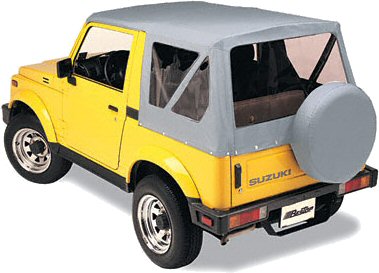 Bestop CHARCOAL OE Replacement Softop Suzuki Samurai-0