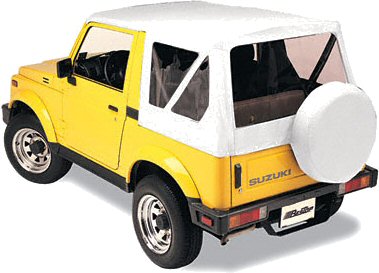 Bestop WHITE OE Replacement Softop Suzuki Samurai-0