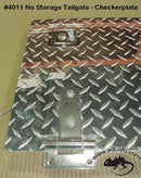 Aluminum Tailgate w/ Stainless Locks & Drop Cable - w/o Storage