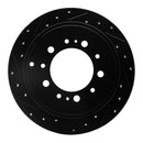 Rear Left Brake Rotor for Lexus LX570 / Toyota Land Cruiser / Toyota Sequoia / Toyota Tundra – 633-76137L