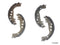 Rear Brake Shoe Set for Toyota Corolla Prius Celica Scion-0