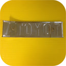 Rear Toyota Emblem for Toyota Land Cruiser FJ40 1/75-1/79-16123
