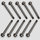Set of ten cylinder head bolts