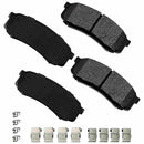 Brake Pad Set Rear for Toyota Land Cruiser 1993–1999 – ACT606A