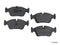 New Front Brake Pad Set for BMW 318 323 325i is ti