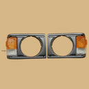 PAIR Headlight Trim Door w indicators for Toyota Land Cruiser FJ60 81-87