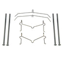 Front Disc Brake Hardware Kit for Lexus LX570 / Toyota Land Cruiser / Toyota Sequoia / Toyota Tundra – HW13519