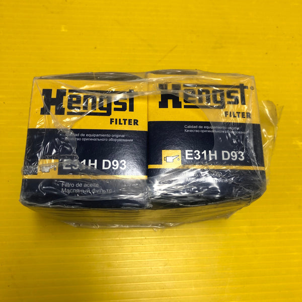 TWO New Oil Filter for Mini Cooper 02-08 S Turbo Sports Coupe Hengst Pair