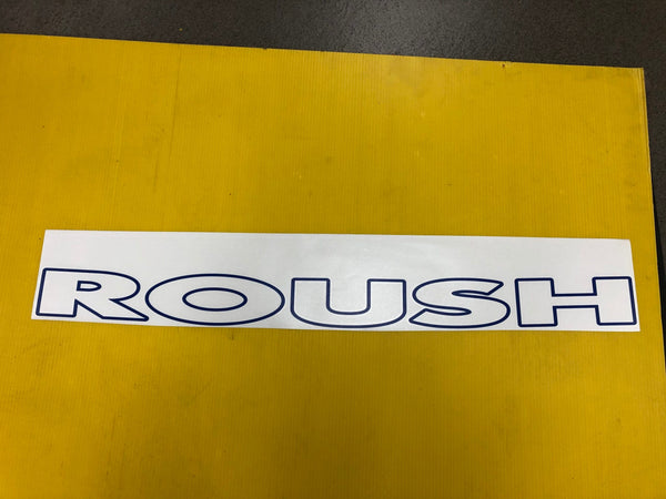 Blue Windshield Banner Sticker for Roush Ford Mustang GT 05-13