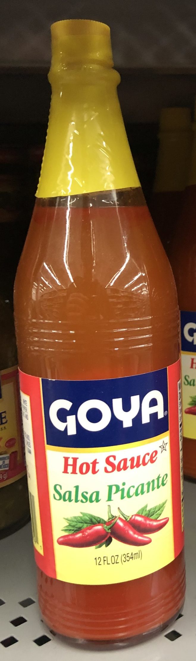 Goya Hot Sauce Salsa Picante Bottle 12 oz Buffalo Wing Sauce Dip